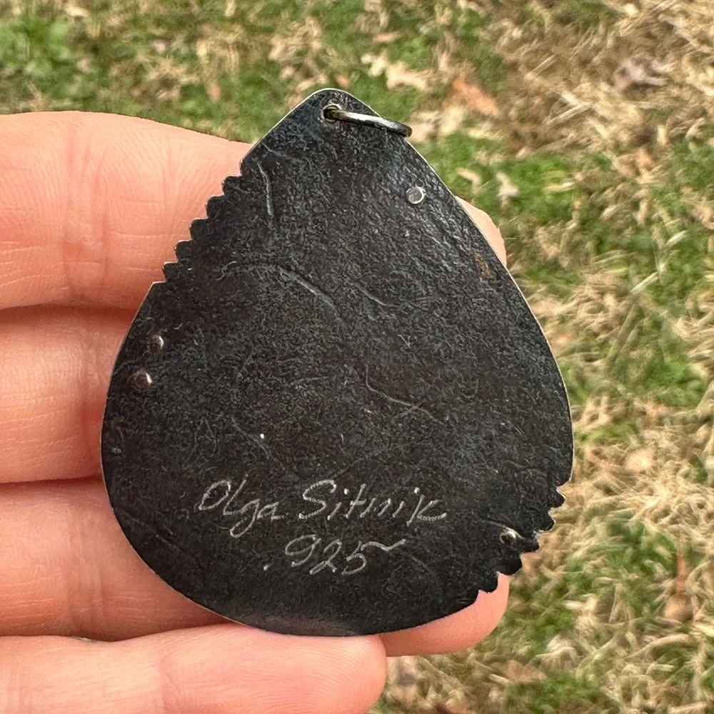 Agate pendant made by Olga Sitnik - Picture 4 of 4